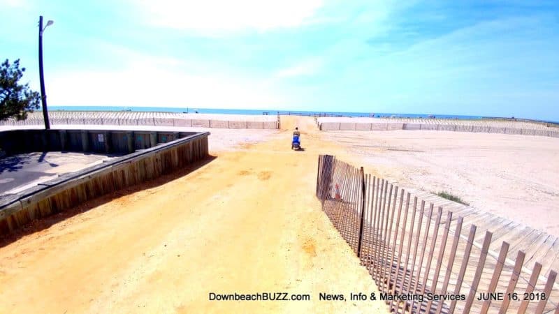 Margate Dune beach outfall