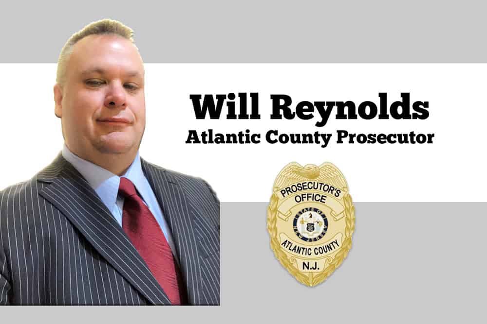 Will Reynolds Atlantic County Prosecutor Ventnor Brigantine