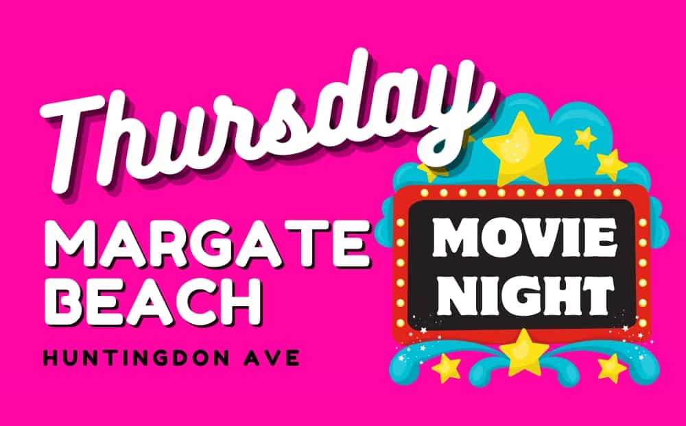 Free Movies on Margate beach Downbeach BUZZ