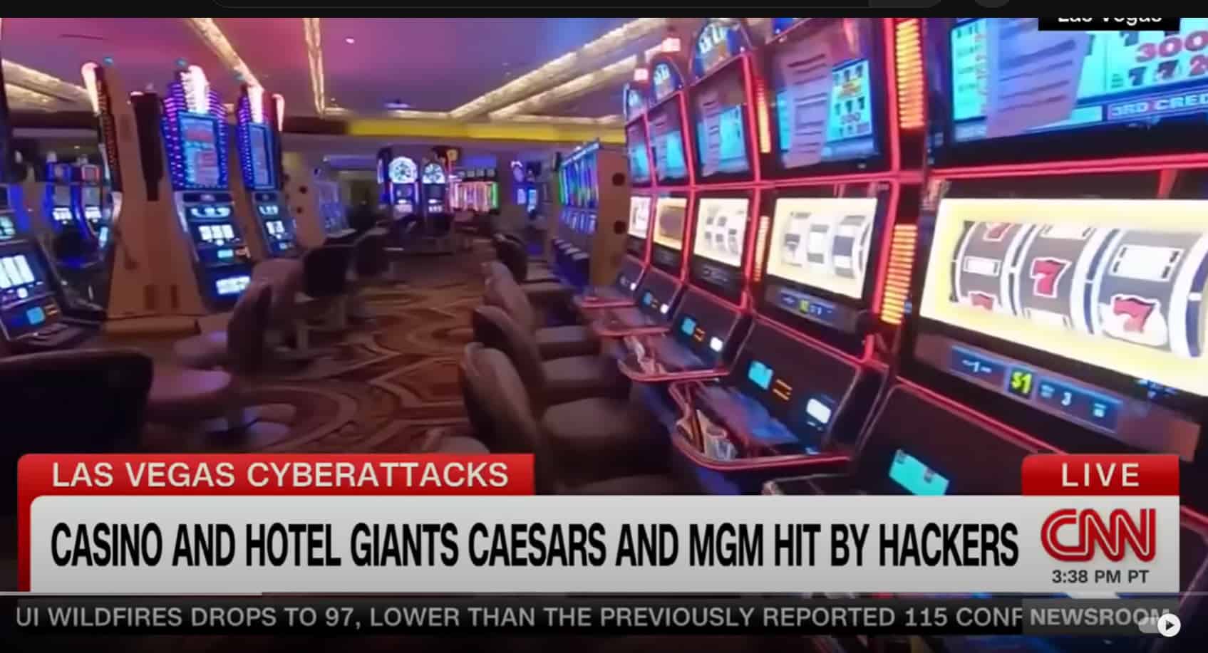 More Vegas casinos hit by cyberattacks, slot machines go down