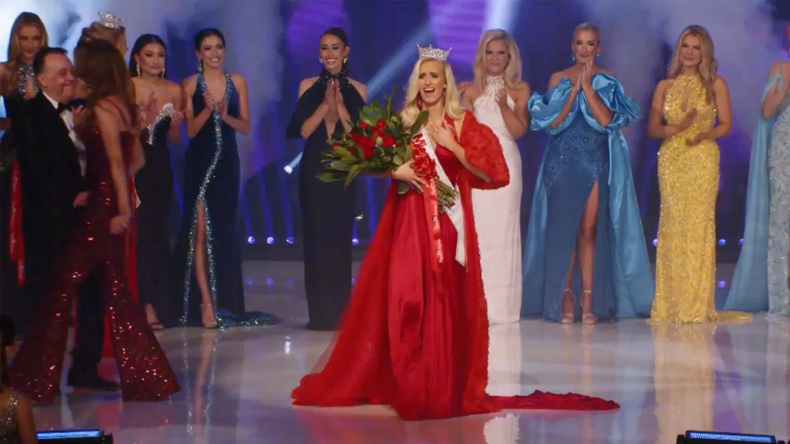 Airforce Officer Crowned Miss America 2024
